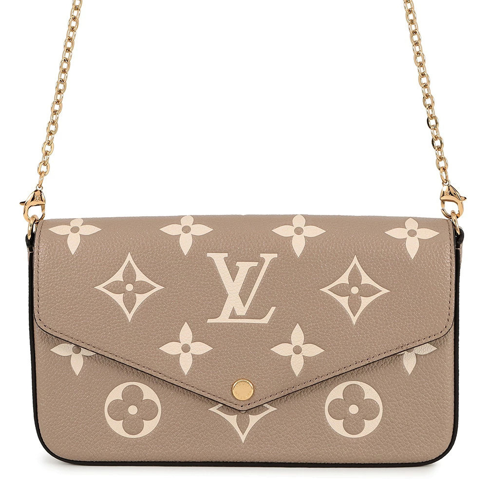 Louis Vuitton Shoulder Bag Monogram Empreinte Pochette Felicie Wallet Chain
